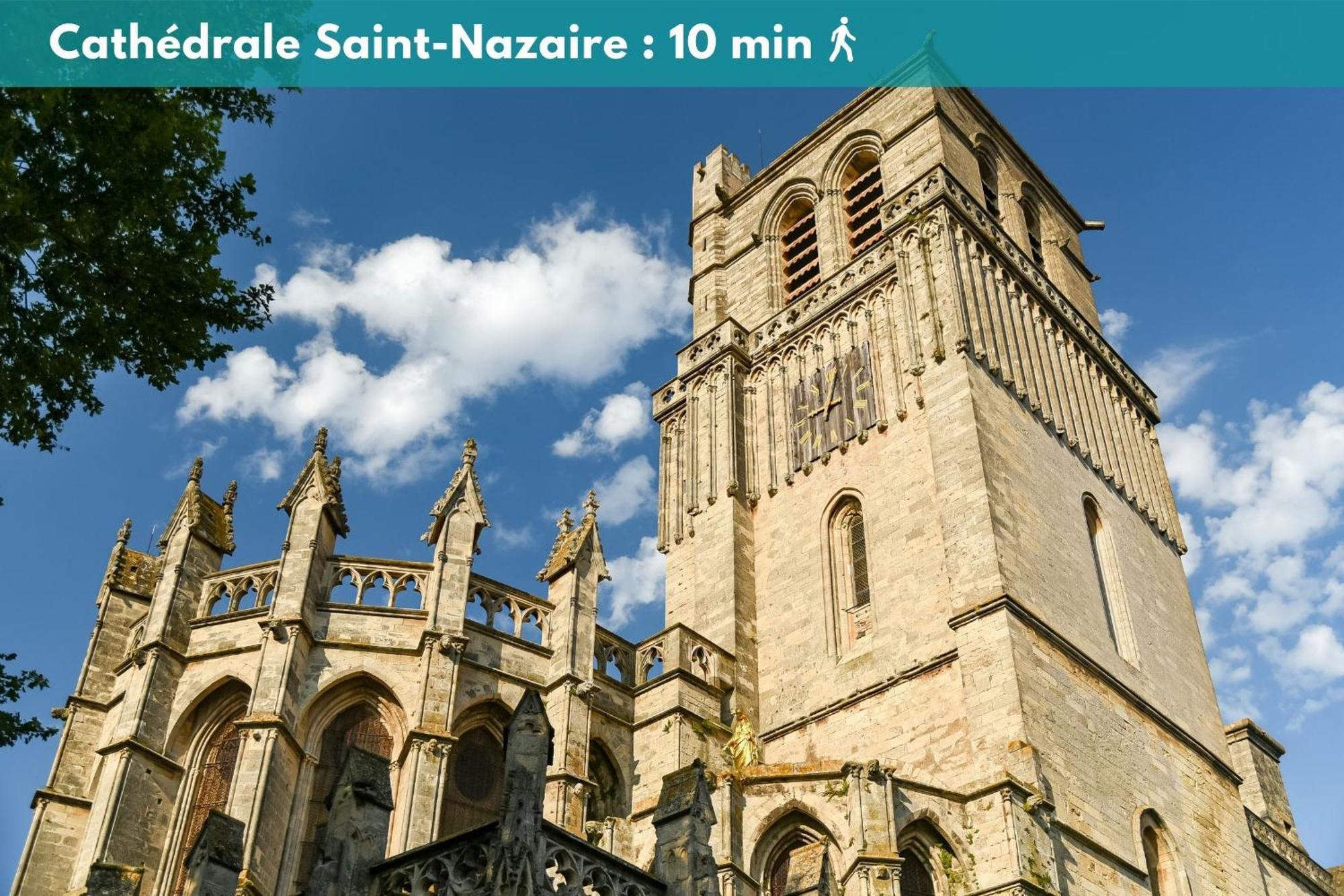 Joli Studio Climatise 'Alma 4' - Coeur De Beziers - Wifi Fibre - Netflix Bagian luar foto